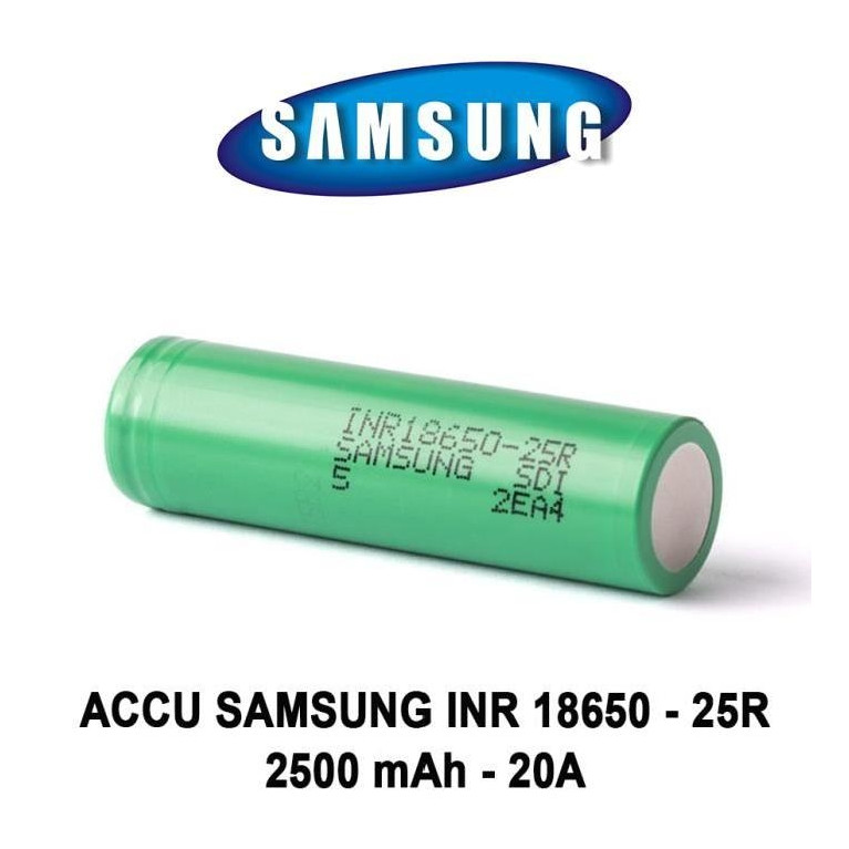 Accu Samsung 18650 25R 2500 mAh
