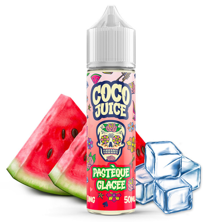 Pastèque glacée -  Coco Juice - 50ml 0mg