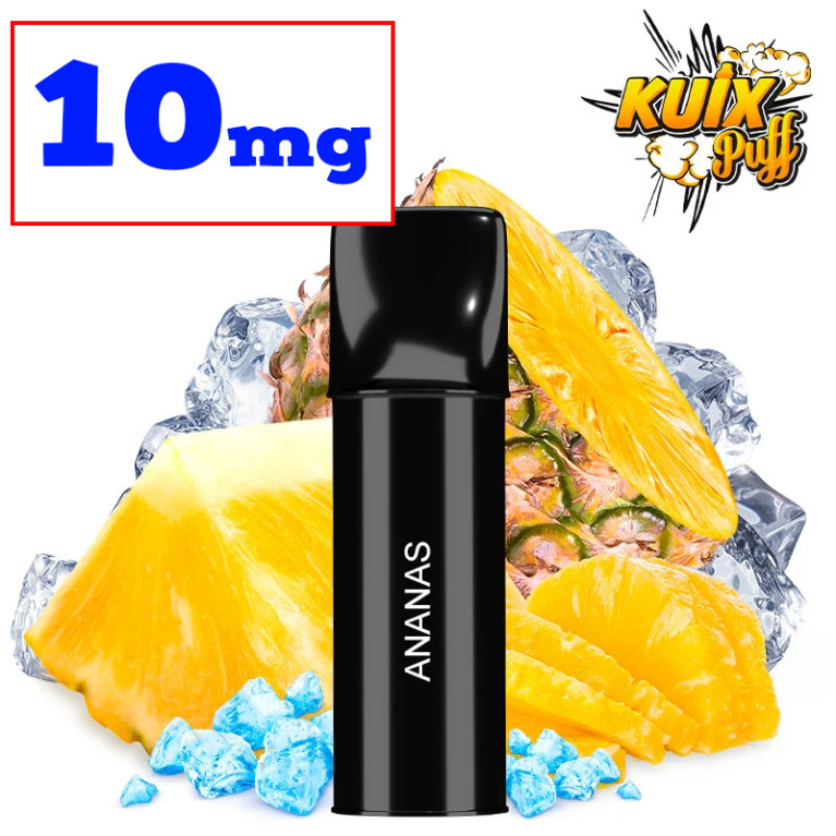 Cartouche Kuix Ananas - Sel de nicotine  - 10mg ot.