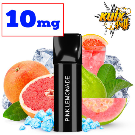 Cartouche Kuix Limonade Pink - Sel de nicotine  - 10mg ot.