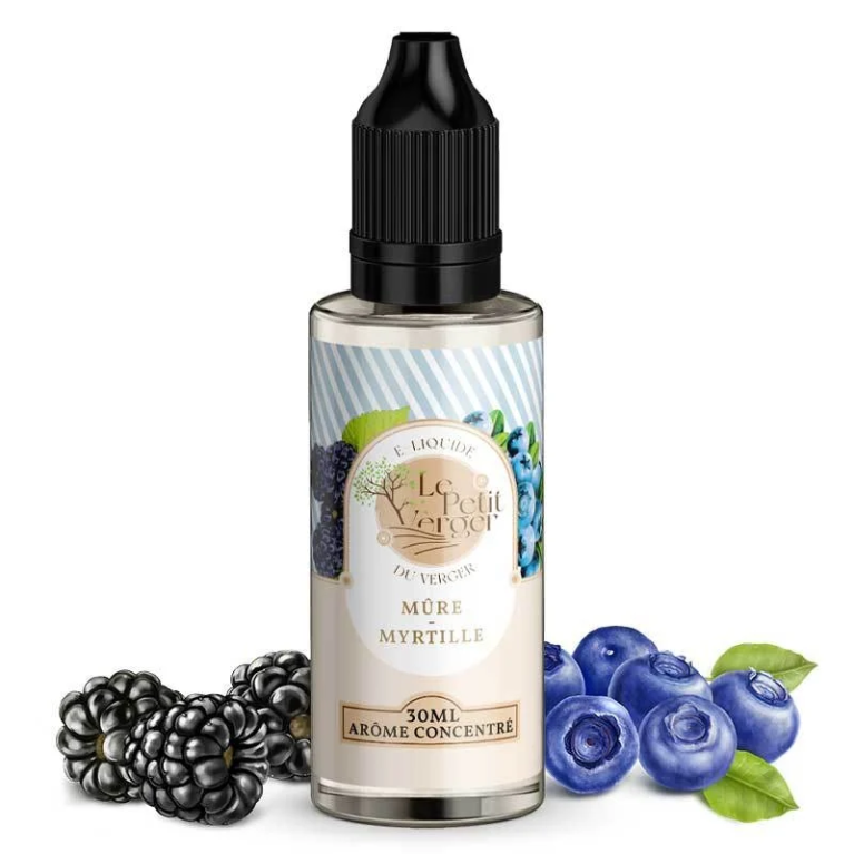 Concentré Mûre Myrtille Petit verger 30ml