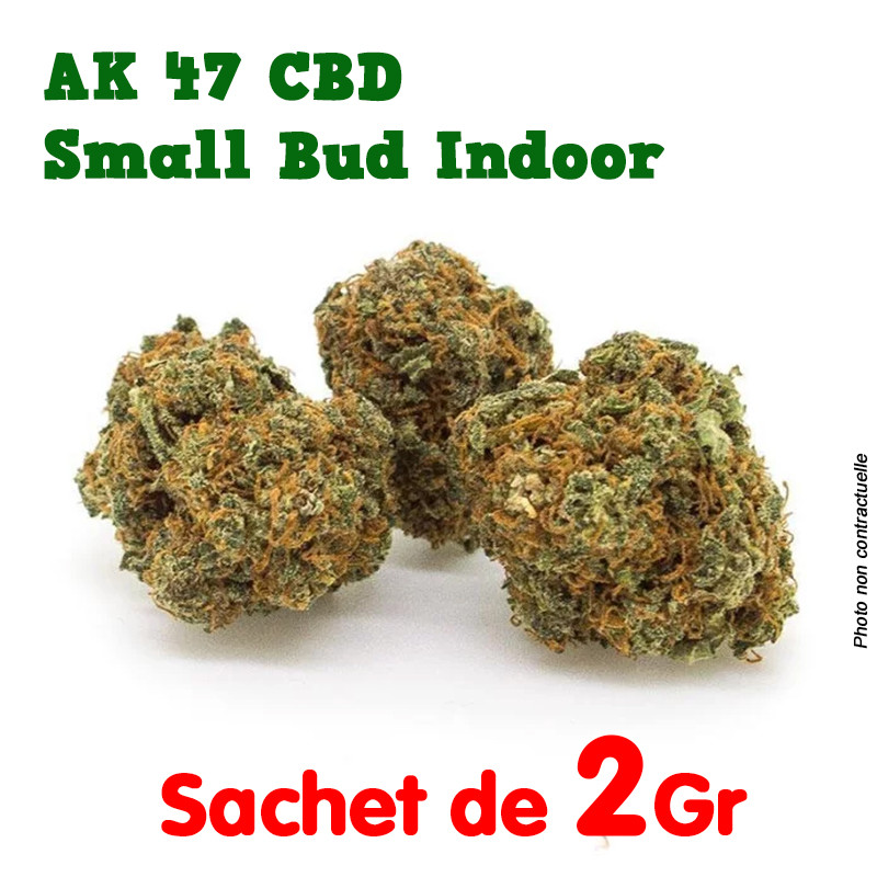 Fleur de CBD - Ak 47 Small Bud ar.
