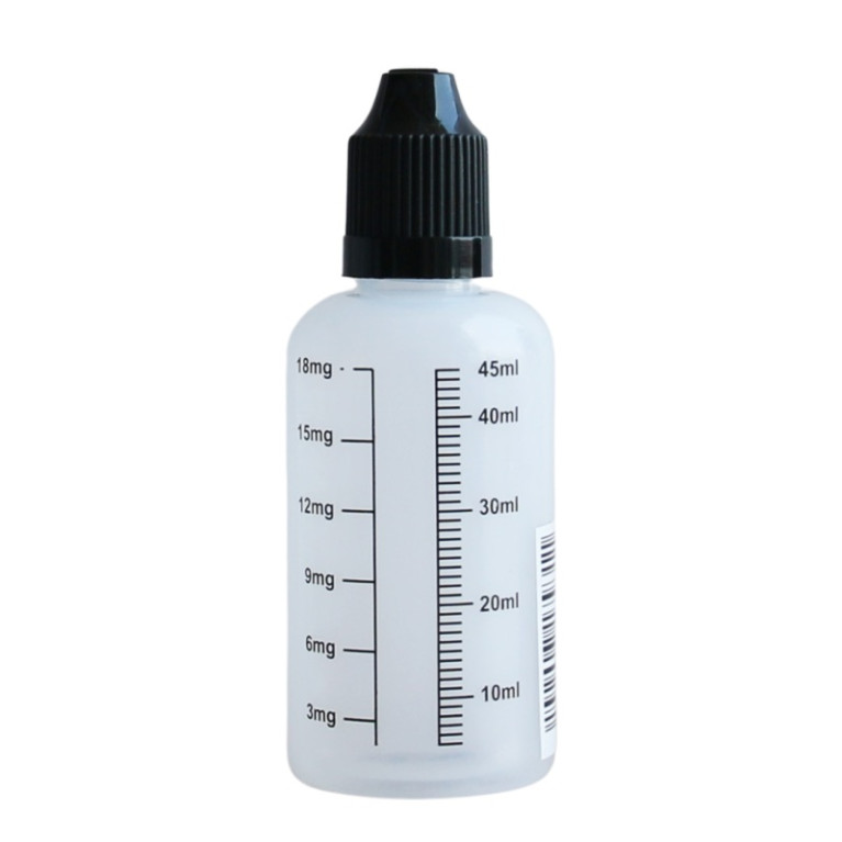 Fiole Graduée PE ML+ MG 50ml