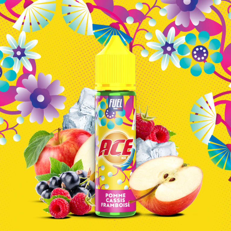 Pomme Cassis Framboise - Maison Fuel - 50ml - 0mg ar.